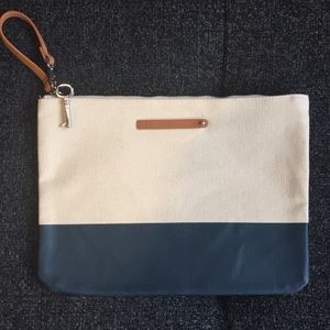 KEEP Collective Wristlet Pouch - Navy